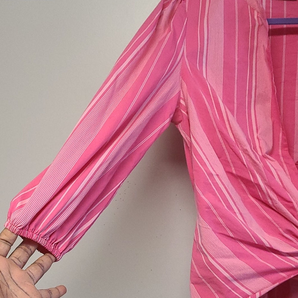 Pink wrap top-7th avenue design studio/ NY & Co - Picture 6 of 6
